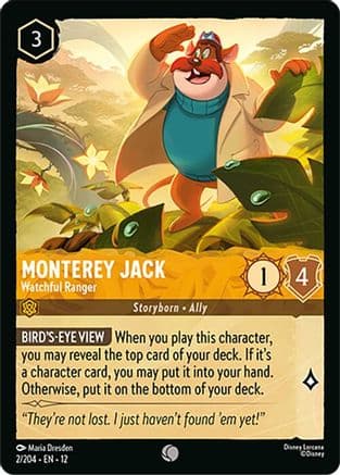 Monterey Jack - Watchful Ranger | Cold Foil (2/204) [Wilds Unknown]