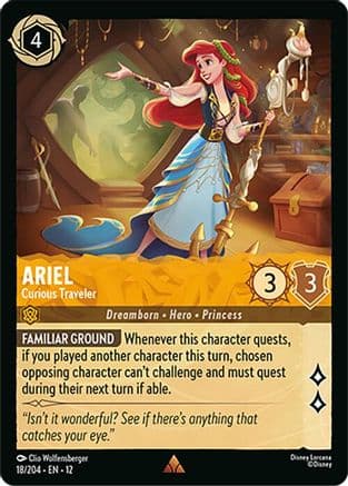 Ariel - Curious Traveler |  (18/204) [Wilds Unknown]