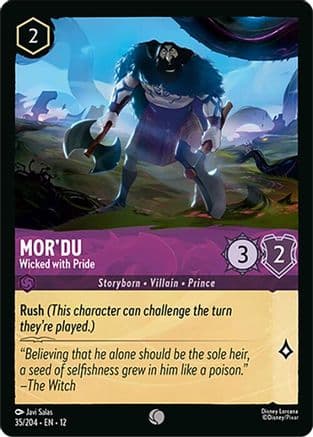 Mor'du - Wicked with Pride |  (35/204) [Wilds Unknown]