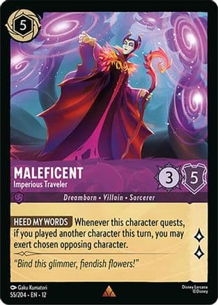 Maleficent - Imperious Traveler |  (55/204) [Wilds Unknown]