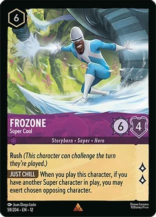 Frozone - Super Cool | Cold Foil (59/204) [Wilds Unknown]