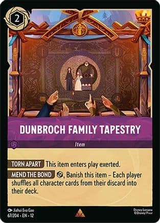 DunBroch Family Tapestry | Cold Foil (67/204) [Wilds Unknown]