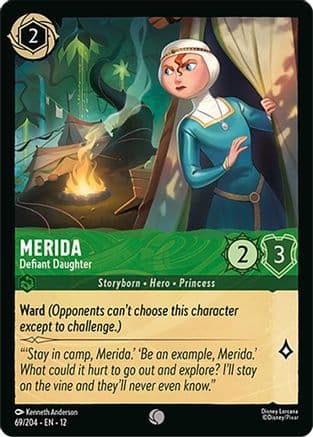 Merida - Defiant Daughter | Cold Foil (69/204) [Wilds Unknown]