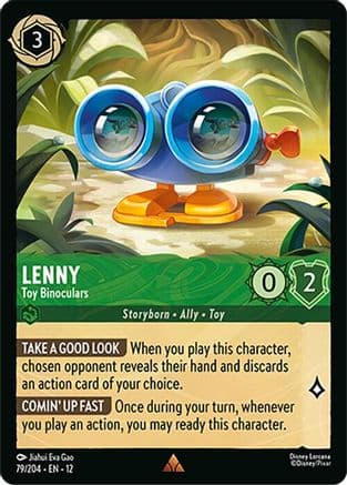 Lenny - Toy Binoculars | Cold Foil (79/204) [Wilds Unknown]