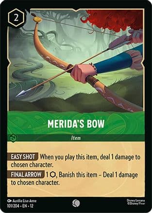 Merida's Bow | Cold Foil (101/204) [Wilds Unknown]