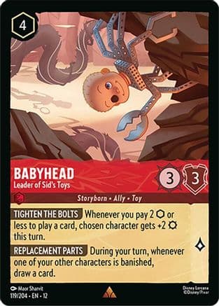 Babyhead - Leader of Sid's Toys | Cold Foil (119/204) [Wilds Unknown]
