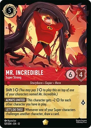Mr. Incredible - Super Strong |  (127/204) [Wilds Unknown]