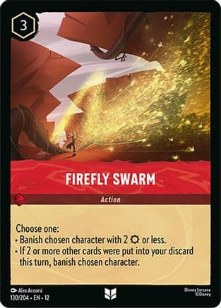 Firefly Swarm | Cold Foil (130/204) [Wilds Unknown]