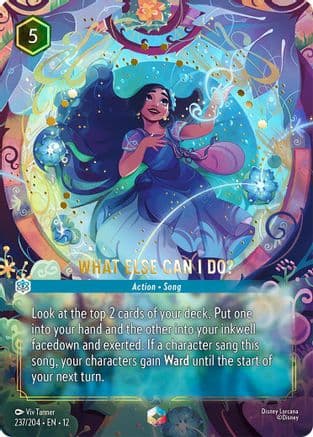 What Else Can I Do? (Enchanted) | Holofoil (237/204) [Wilds Unknown]