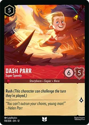 Dash Parr - Super Speedy |  (118/204) [Wilds Unknown]