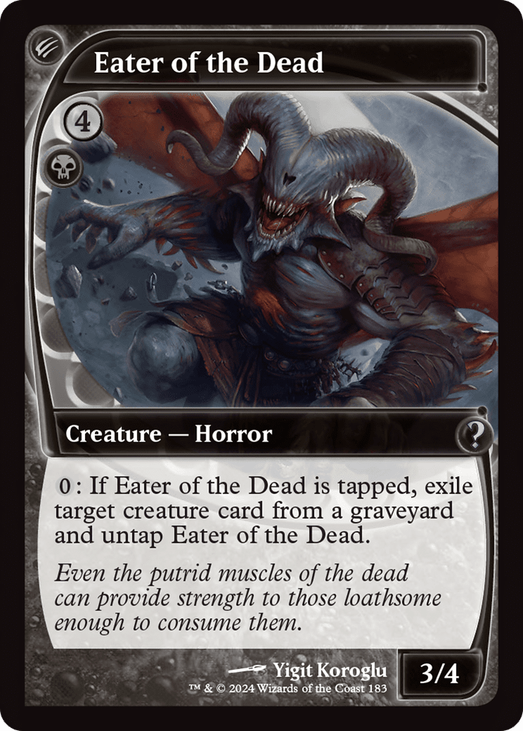 Eater of the Dead (Future Sight) [Mystery Booster 2] Foil