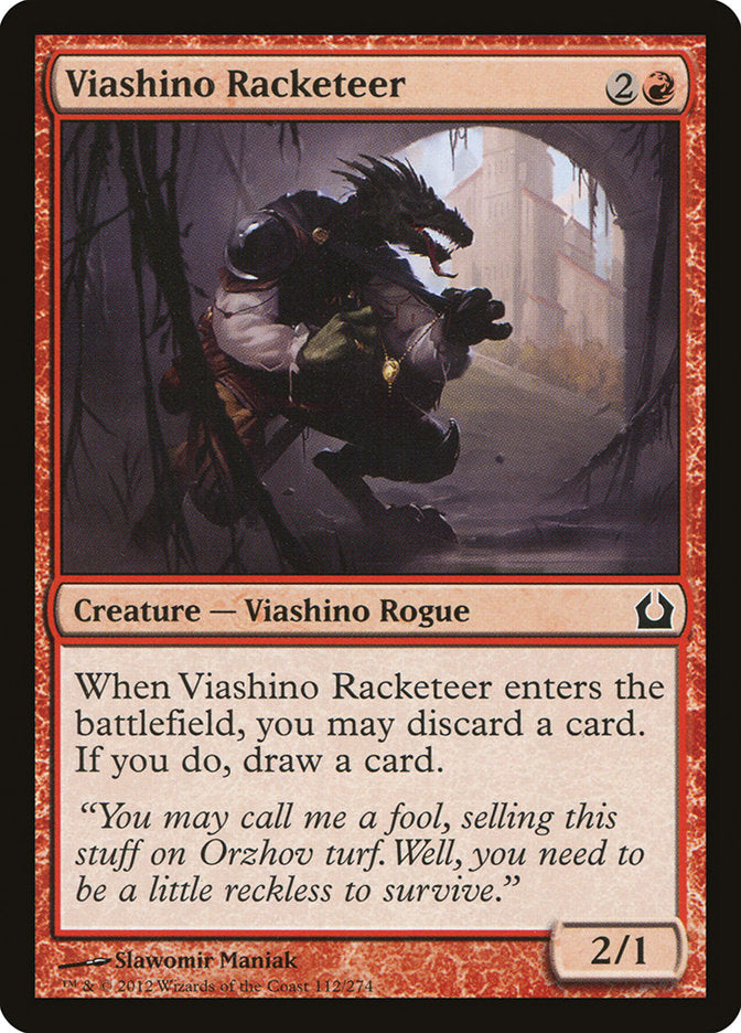 Viashino Racketeer 112/274 (Return to Ravnica)  - Foil