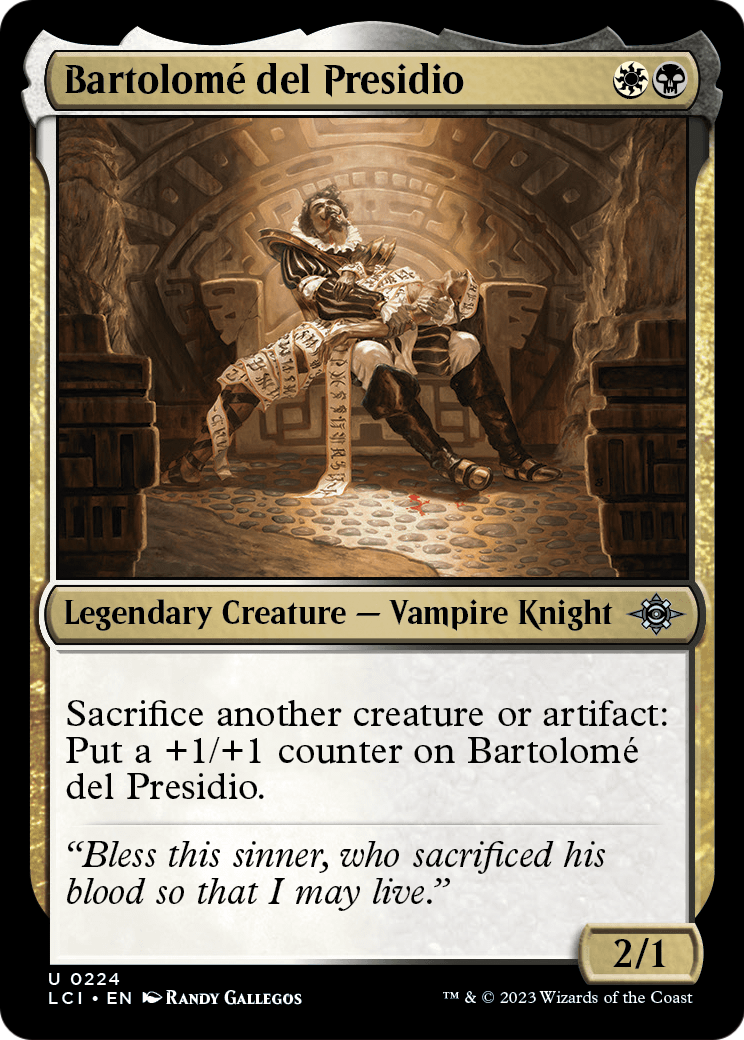 Bartolome del Presidio [The Lost Caverns of Ixalan] Foil