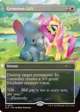 Generous Gift (2534) |  Foil (2534) [Secret Lair Drop Series]