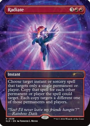 Radiate |  Foil (2536) [Secret Lair Drop Series]
