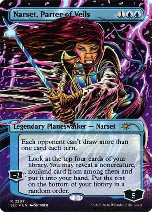Narset, Parter of Veils (2397) |  Foil (2397) [Secret Lair Drop Series]