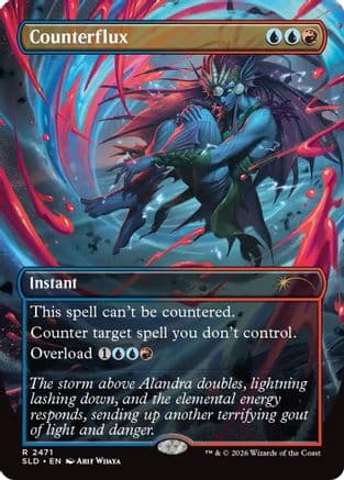 Counterflux (2471) |  Foil (2471) [Secret Lair Drop Series]
