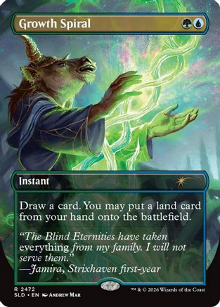 Growth Spiral (2472) |  Foil (2472) [Secret Lair Drop Series]