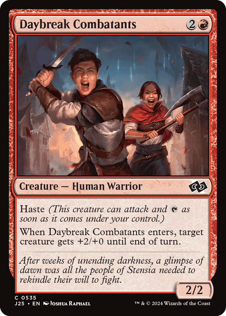 Daybreak Combatants (J25-535) - Foundations Jumpstart