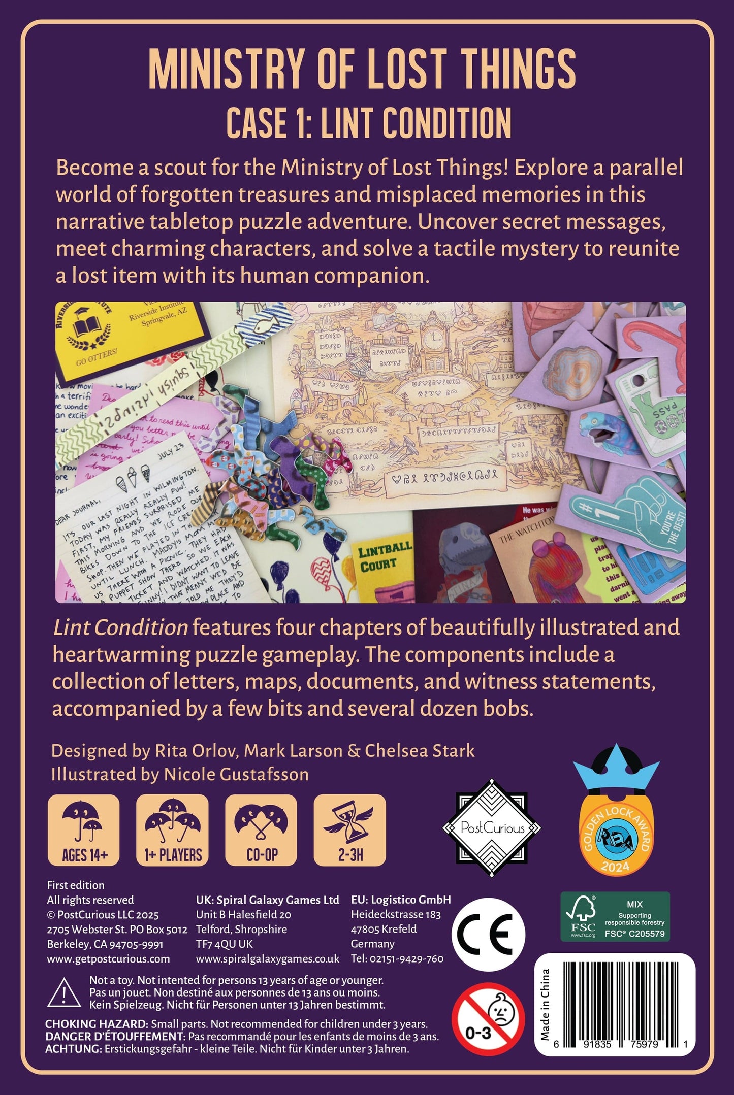 Ministry of Lost Things | Case 1: Lint Condition