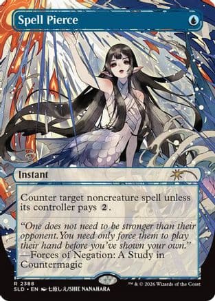 Spell Pierce (2388) |  Foil (2388) [Secret Lair Drop Series]