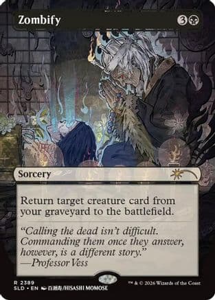 Zombify |  Foil (2389) [Secret Lair Drop Series]