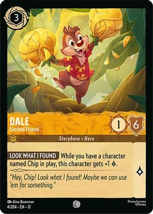 Dale - Excited Friend | Cold Foil (4/204) [Wilds Unknown]