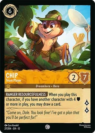 Chip - Team Player |  (27/204) [Wilds Unknown]