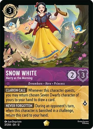 Snow White - Merry as the Morning |  (37/204) [Wilds Unknown]