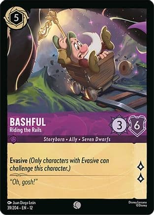 Bashful - Riding the Rails |  (39/204) [Wilds Unknown]