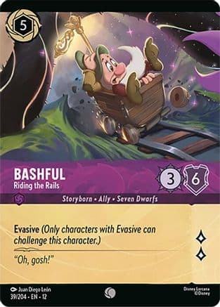 Bashful - Riding the Rails (Foil) | Cold Foil (39/204) [Wilds Unknown]