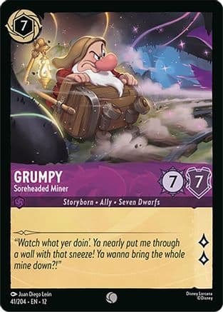 Grumpy - Soreheaded Miner |  (41/204) [Wilds Unknown]