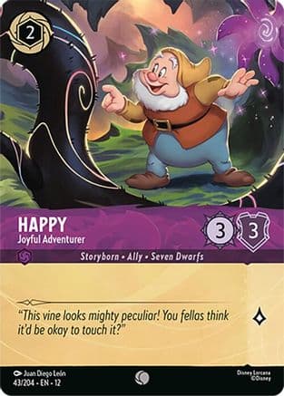 Happy - Joyful Adventurer (Foil) | Cold Foil (43/204) [Wilds Unknown]
