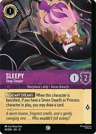 Sleepy - Deep Sleeper (Foil) | Cold Foil (44/204) [Wilds Unknown]