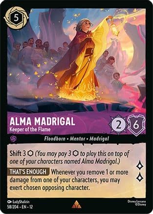 Alma Madrigal - Keeper of the Flame |  (58/204) [Wilds Unknown]
