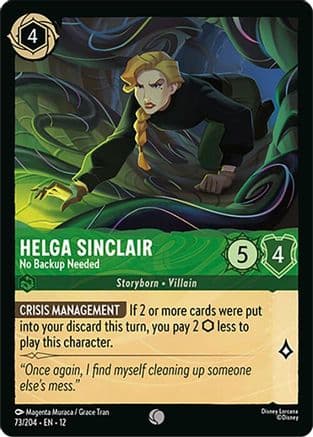 Helga Sinclair - No Backup Needed |  (73/204) [Wilds Unknown]