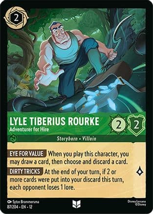 Lyle Tiberius Rourke - Adventurer for Hire |  (87/204) [Wilds Unknown]