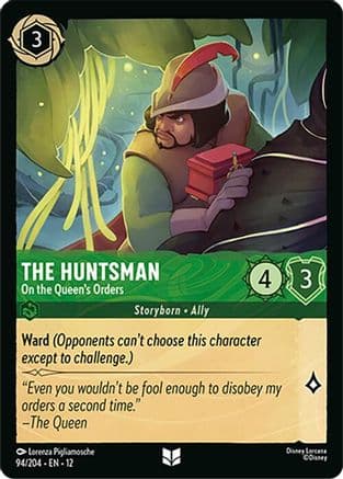 The Huntsman - On the Queen's Orders | Cold Foil (94/204) [Wilds Unknown]