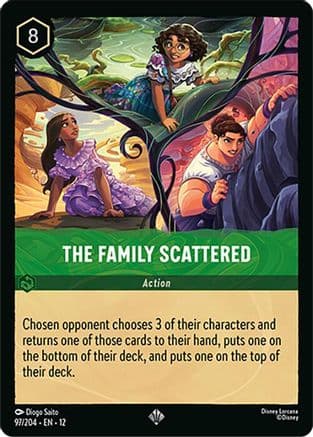 The Family Scattered | Cold Foil (97/204) [Wilds Unknown]