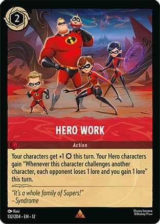 Hero Work |  (132/204) [Wilds Unknown]