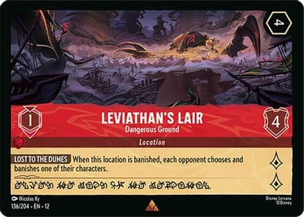 Leviathan's Lair - Dangerous Ground |  (136/204) [Wilds Unknown]