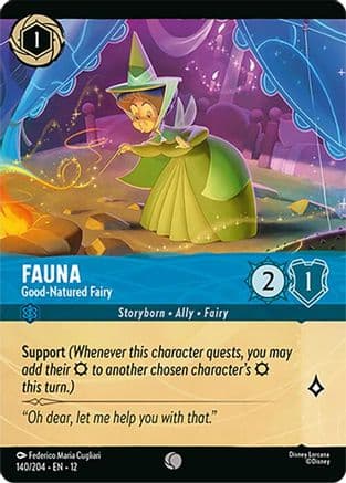 Fauna - Good-Natured Fairy (Foil) | Cold Foil (140/204) [Wilds Unknown]