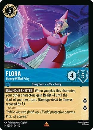 Flora - Strong-Willed Fairy |  (141/204) [Wilds Unknown]