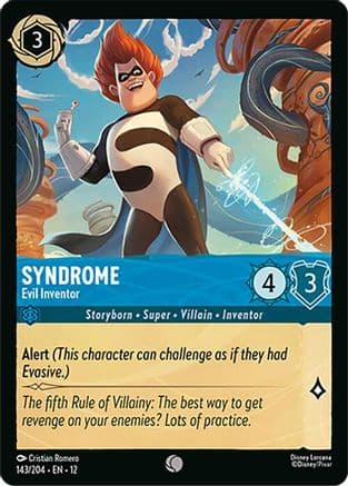 Syndrome - Evil Inventor | Cold Foil (143/204) [Wilds Unknown]
