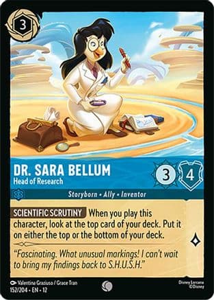 Dr. Sara Bellum - Head of Research | Cold Foil (152/204) [Wilds Unknown]