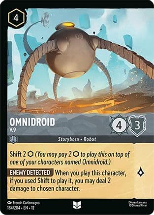 Omnidroid - V.9 (Foil) | Cold Foil (184/204) [Wilds Unknown]