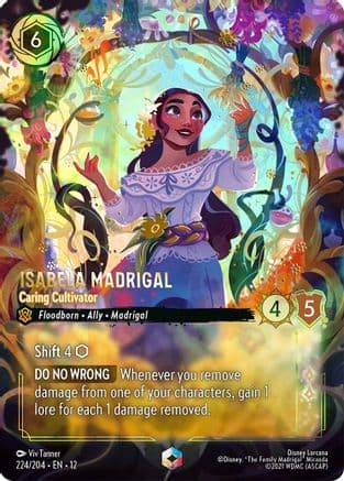 Isabela Madrigal - Caring Cultivator (Enchanted) | Holofoil (224/204) [Wilds Unknown]