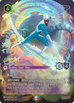 Frozone - Super Cool (Enchanted) | Holofoil (226/204) [Wilds Unknown]