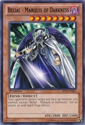Belial - Marquis of Darkness [BP02-EN061] Rare