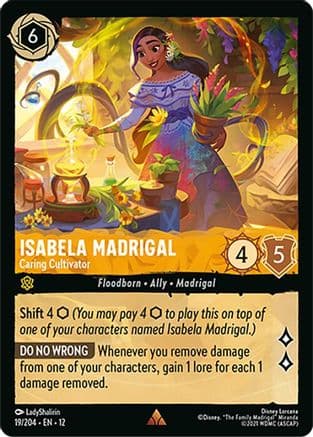 Isabela Madrigal - Caring Cultivator | Cold Foil (19/204) [Wilds Unknown]